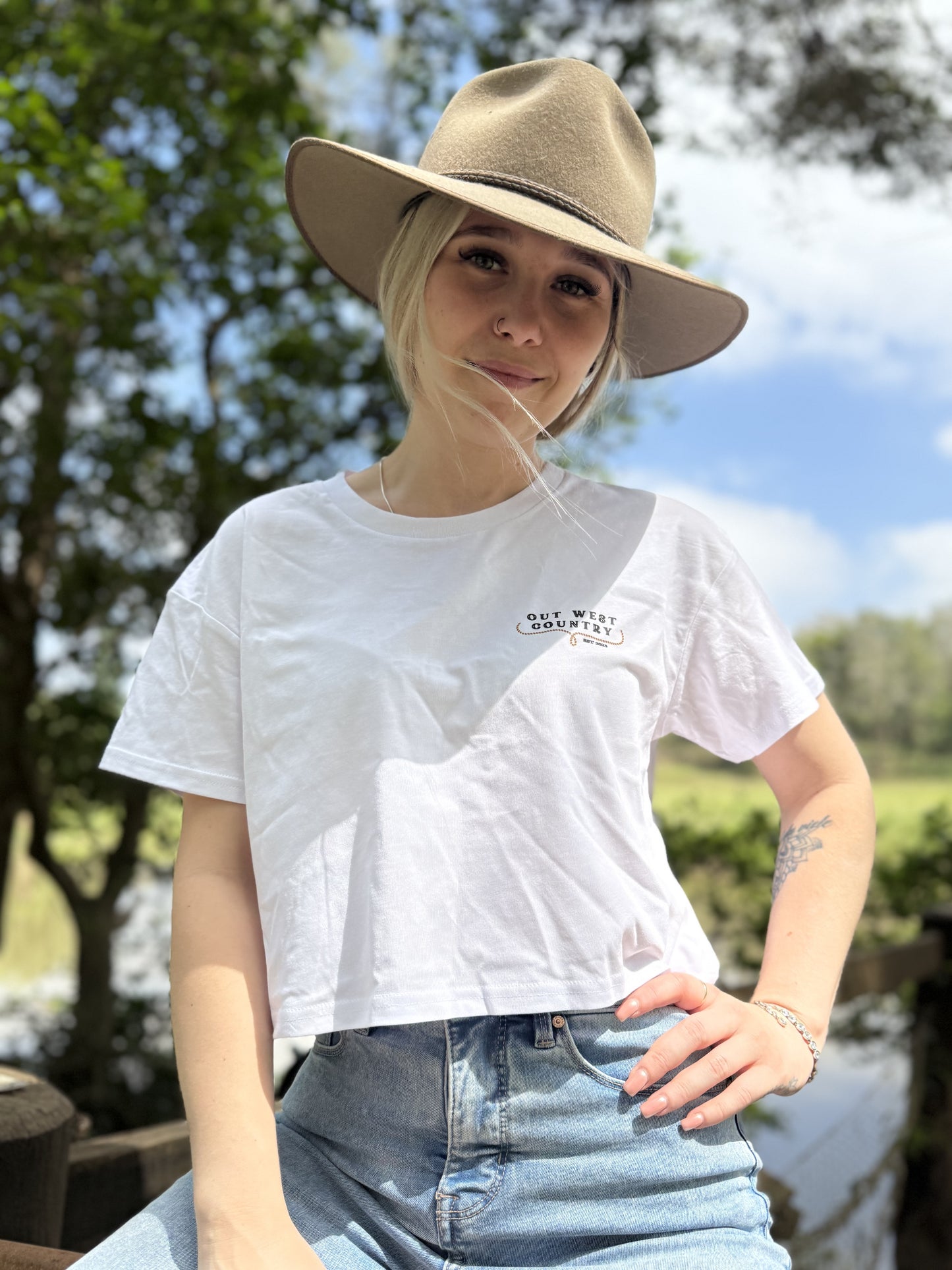 Crops White